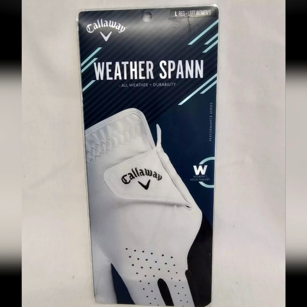Womens Callaway white Weather Spann Golf Clubs L Reg LH
